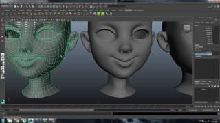 Autodesk Maya Blendshapes Making part 01