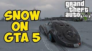 GTA 5 - СНЕГ В ГТА 5 - Snow on GTA V [Official Mode] Чит-код