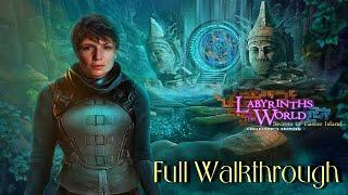 Let's Play - Labyrinths of the World 5 - Secrets of Easter Island -  Full Walkthrough