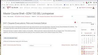 EDM 720 Week Four Review - Lockspeiser