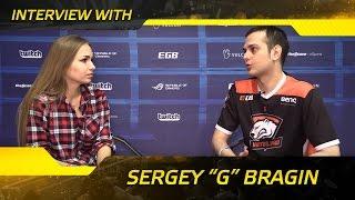 Interview with Sergey "G" Bragin @ SL i-League Finals (ENG SUBS!)