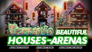 This NEW Terraria Mod Build BEAUTIFUL Houses For You | Magic Builder Mod | Showcase