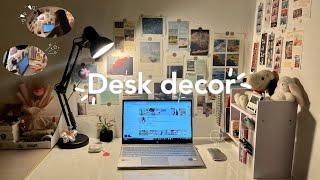 DESK DECOR | UNBOXING | Trang trí bàn học cùng mình 