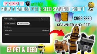 [] BIG UPDATE Pet & Seed Spawner Grow a GardenScript- AlexHub V4 | DUPE FRUIT & PET | KEYLESS