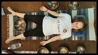 Goosebumps feeling with this sound | Sound healing course in India on a bike trip around the world