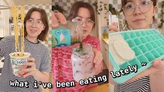 What I've been eating lately vegan + products I’ve been trying