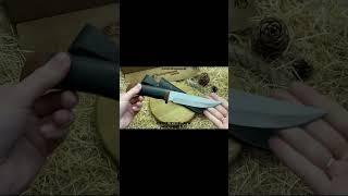 Нож туристический «НС-19». Рукоять - кожа, текстолит
