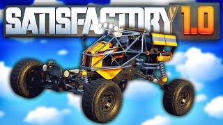 Satisfactory 1.0 | FLYING OVER THE SKY BRIDGE WITH THE EXPLORER! #7 [Multiplayer Factory Automation]