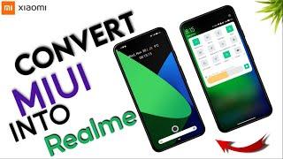 Convert MIUI to Realme just by Theme 