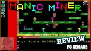 Manic Miner - PC Remake from 2004 - with Commentary