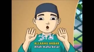 Latihan Shalat 4 Raka'at (Zhuhur, Ashar, dan Isya - Bacaan & Gerakan - Audio Visual)