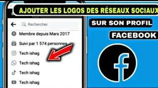 Comment Ajouter les Liens des réseaux sociaux Instagram, YouTube, TikTok sur Profil Facebook