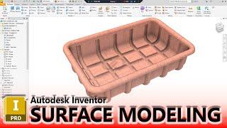 Surface Modeling in Autodesk Inventor 2025 - The Ultimate Beginner Guide