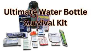 Ultimate Water Bottle Survival Kit:  Be Prepared Anywhere #VanLife #CarCamping