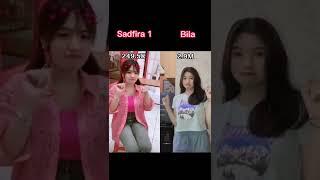 sadfira vs bila #shorts #viral #tiktok #singramenektiktok