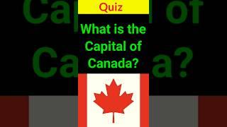 What is the Capital of Canada  ?  | #shorts #gk2023