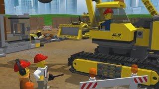 Мультики Мультфильмы для детей Мультик Lego Строительные машинки Перестройка города Сити