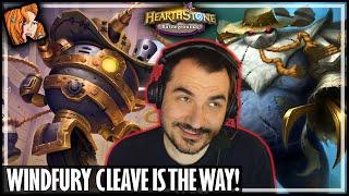 CLEAVE IS ALWAYS THE PLAN! - Hearthstone Battlegrounds