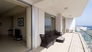 Sea View Three Bedroom Apartment, Finikoudes, Larnaca, Cyprus