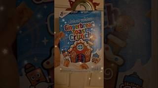 Gingerbread Toast Crunch (Limited Edition) #gingerbread #toast #crunch #ginger #bread #cereal #le