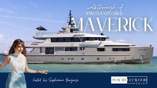 Walkthrough of the Super Yacht Maverick, the Luxurious Flexplorer by Cantiere delle Marche