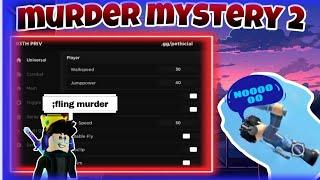 Roblox script hack|️murder mystery 2|️R3TH PRIV|fling murder,aim|keyless|mobile/PC|Lion Kc Lee