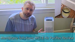 GET BETTER AIR WITH THIS AIR PURIFIER - Membrane Solutions MS18 Air Purifier Review