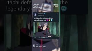 Itachi defeated one of the legendary sannin#naruto #uchihaitachi #itachi #shorts