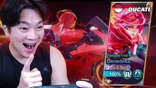 Review Skin Ducati Benedetta Rp 3 Juta - Mobile Legends