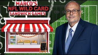 NFL Wild Card Picks, Predictions and Preview | Marco's Sandwich Spots of the Week