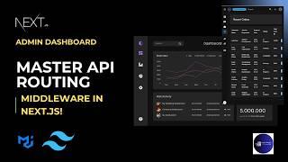 Build a NEXT.JS ADMIN DASHBOARD | Secure API Routes, middlewarw & Authentication | Typescript