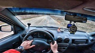 BEHIND THE WHEEL / RENAULT LOGAN [1.4 75HP]  / POV TEST DRIVE / FIRST PERSON TEST DRIVE