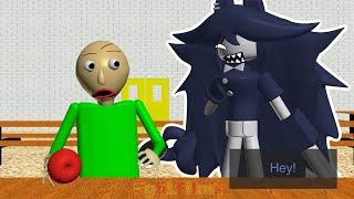 Baldi and Miss Circle Eat Together!