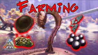 Element Shard, Black Pearl, Chitin, Spoiled Meat: Farming Guide!! Ark Genesis Part 2