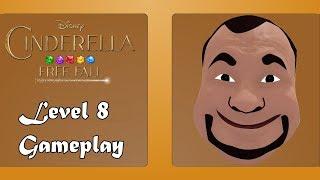  Disney's Cinderella Free Fall Level 8 Finished  Gameplay #8 myGameHeaven 