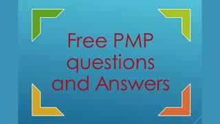 1 PMP Sample Questions and Answers