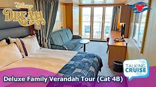 Disney Dream | Deluxe Family Oceanview with Verandah Tour (Cat 4B)