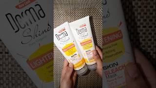 Derma shine bleach Mask Review | Skin Brightening Mask #shorts