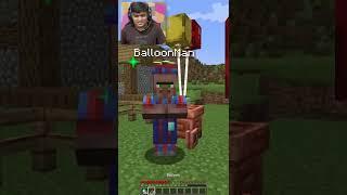 Magical Balloons of Herobrine  ...#shorts #minecraft