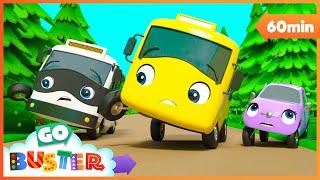 ️ Kids Summer Camping with Buster ️ | Kids Road Trip - Kids Songs and Stories