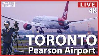 LIVE Toronto Pearson Airport Plane Spotting | 2025.06.20 CYYZ Action! (4K)