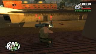 GTA san andreas - DYOM mission # 36 - You have to protect my home ! ( HD )