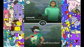 Poke AK v. Pogo Science Battle - Great League Pokemon Go Battle League PVP
