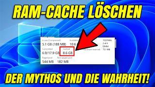 RAM-Cache leeren – Der geheime Trick für mehr PC-Speed?  Wahrheit oder Mythos!