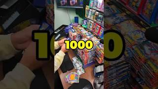 HIT RATES FROM OPENING 1000 SURGING SPARKS PACKS #shorts #pokemon #pokemontcg #pokemoncards