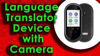 Language Translator Device with Camera Translation Function WiFi or Hotspot