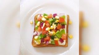 Indian cooking with Madhurima (Bread Pizza)/ #shorts