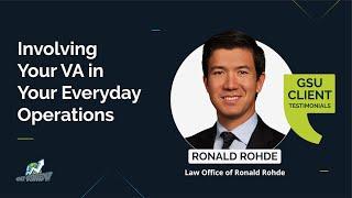 Involving Your VA in Your Everyday Operations - Ronald Rohde