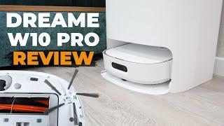 Dreame Bot W10 Pro Review & Test Avoiding obstacles, rinsing mopping pads, increased power