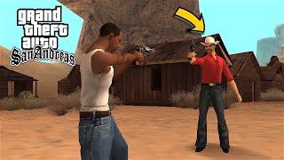 Secret Character In GTA San Andreas - The Texan